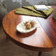 White and gold ceramic plate