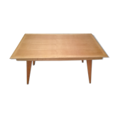 Dining table with compass feet