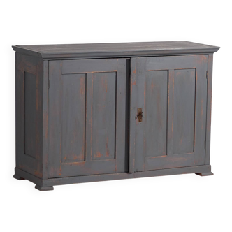 Buffet en bois gris argenté, vers 1900