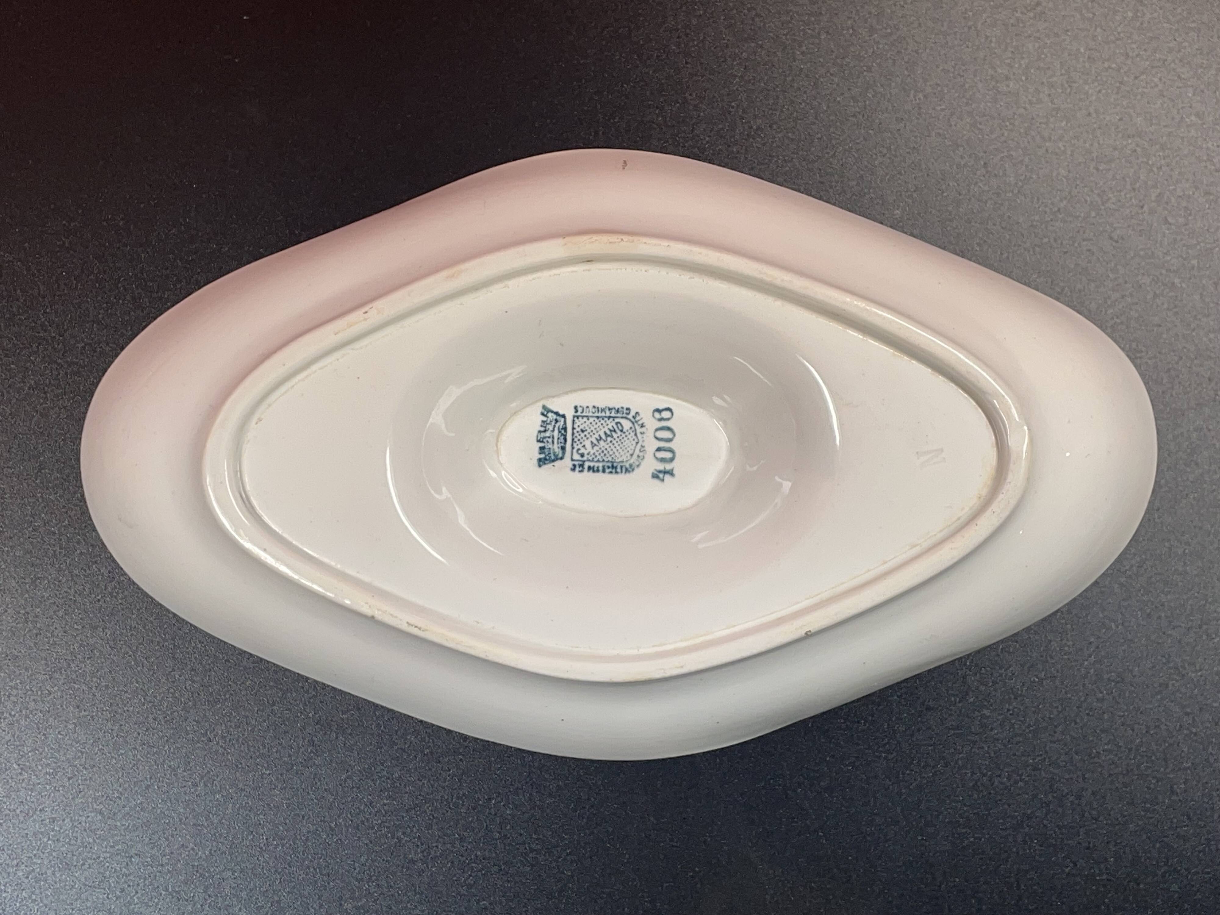 Old sauce boat Saint-Amand and Hamage 4008