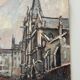 Maurice Fongueuse – Oil on panel – Saint-Séverin Church Paris