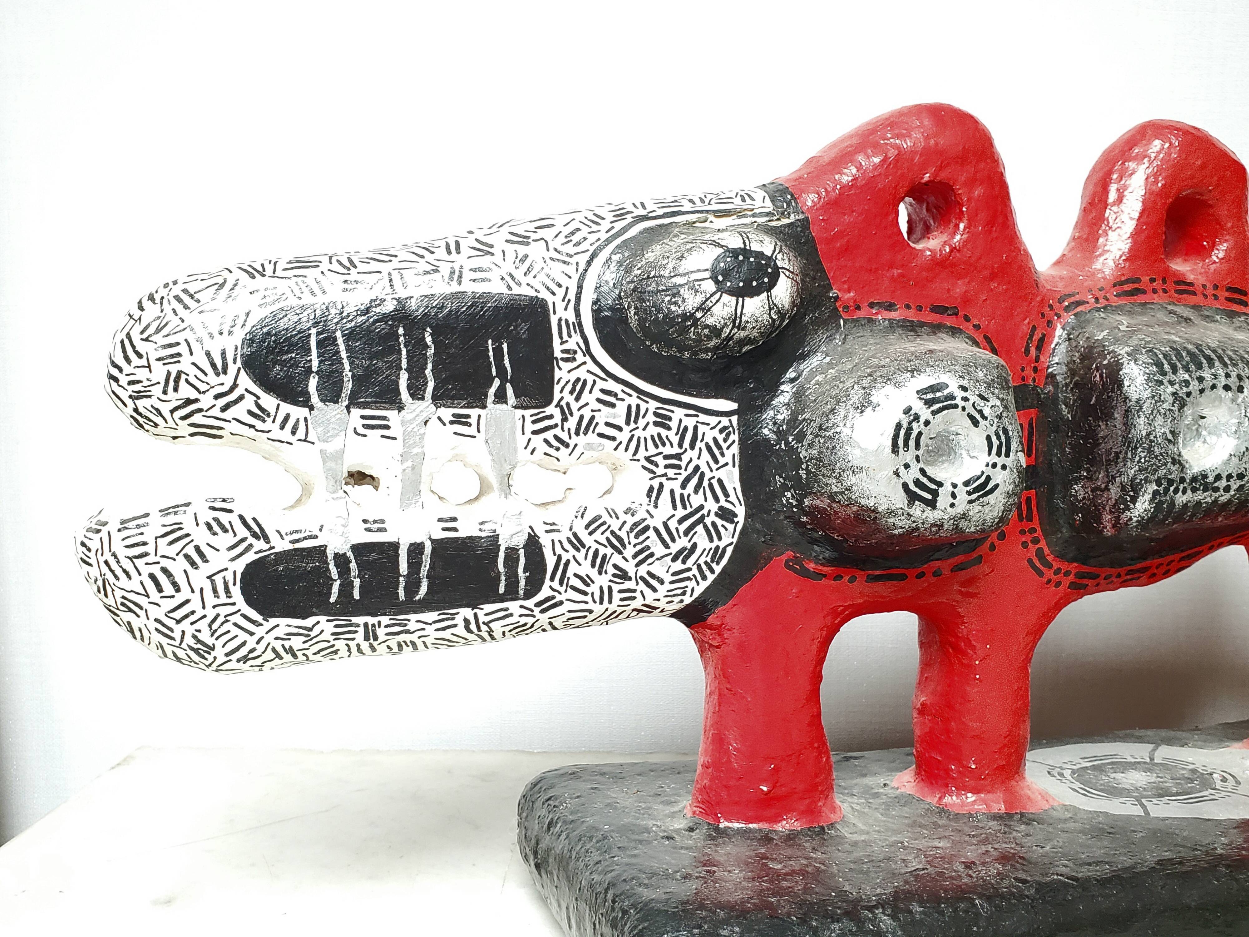 Sculpture papier maché - KAJ - FIKAJA (1959)