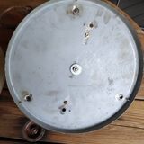2-light marble effect ceiling light