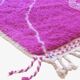 Tapis berbère rose magenta