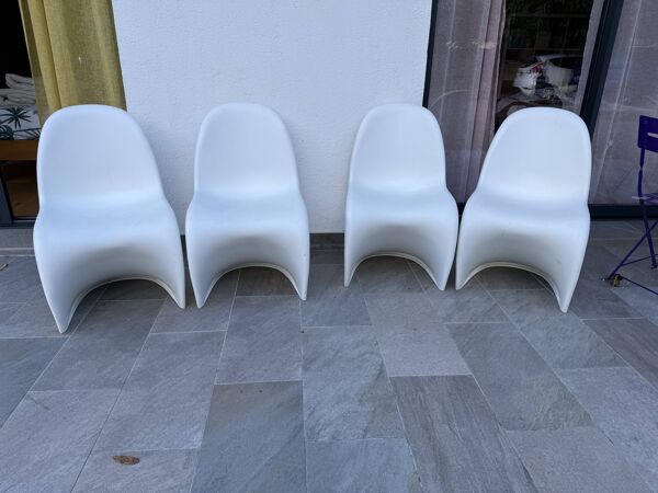 Chaise S Panton Chair de Verner Panton édition Vitra