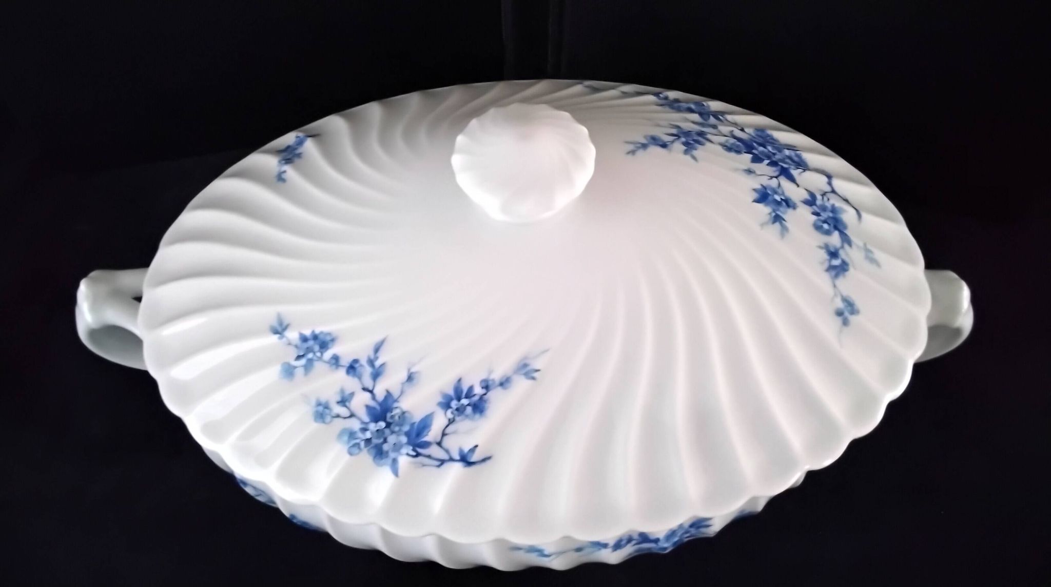 Soupière en porcelaine de Limoges  Haviland