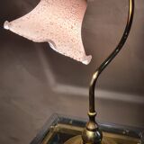 Art deco style brass lamp