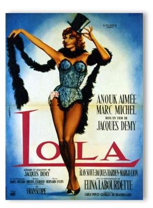 Affiche originale de 1961.Lola,Jacques