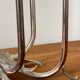 CANDLE HOLDER 3 Lights METAL Patinated Chrome