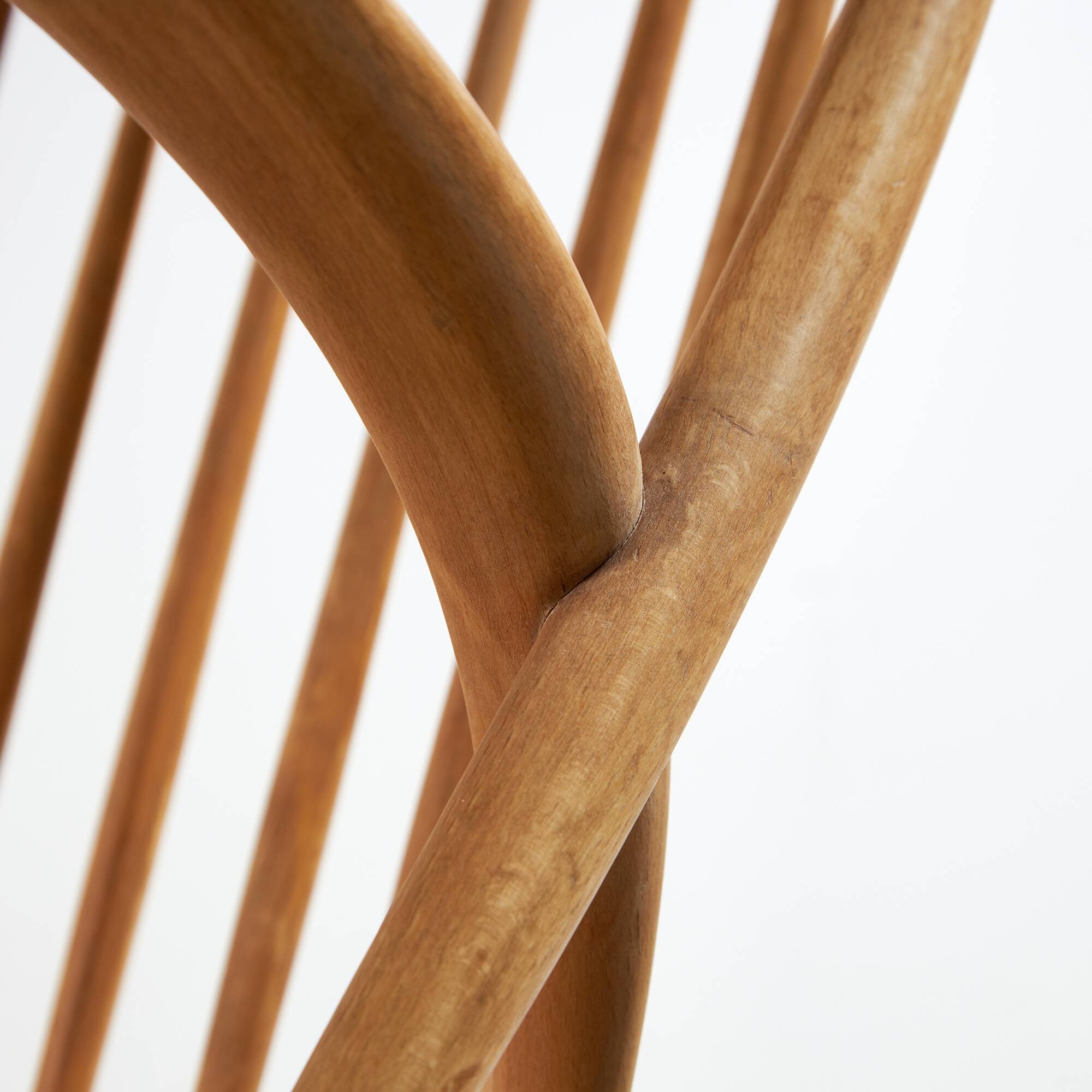 Iw3 beech rocking chair by illum wikkelsø for niels eilersen (mk10413)