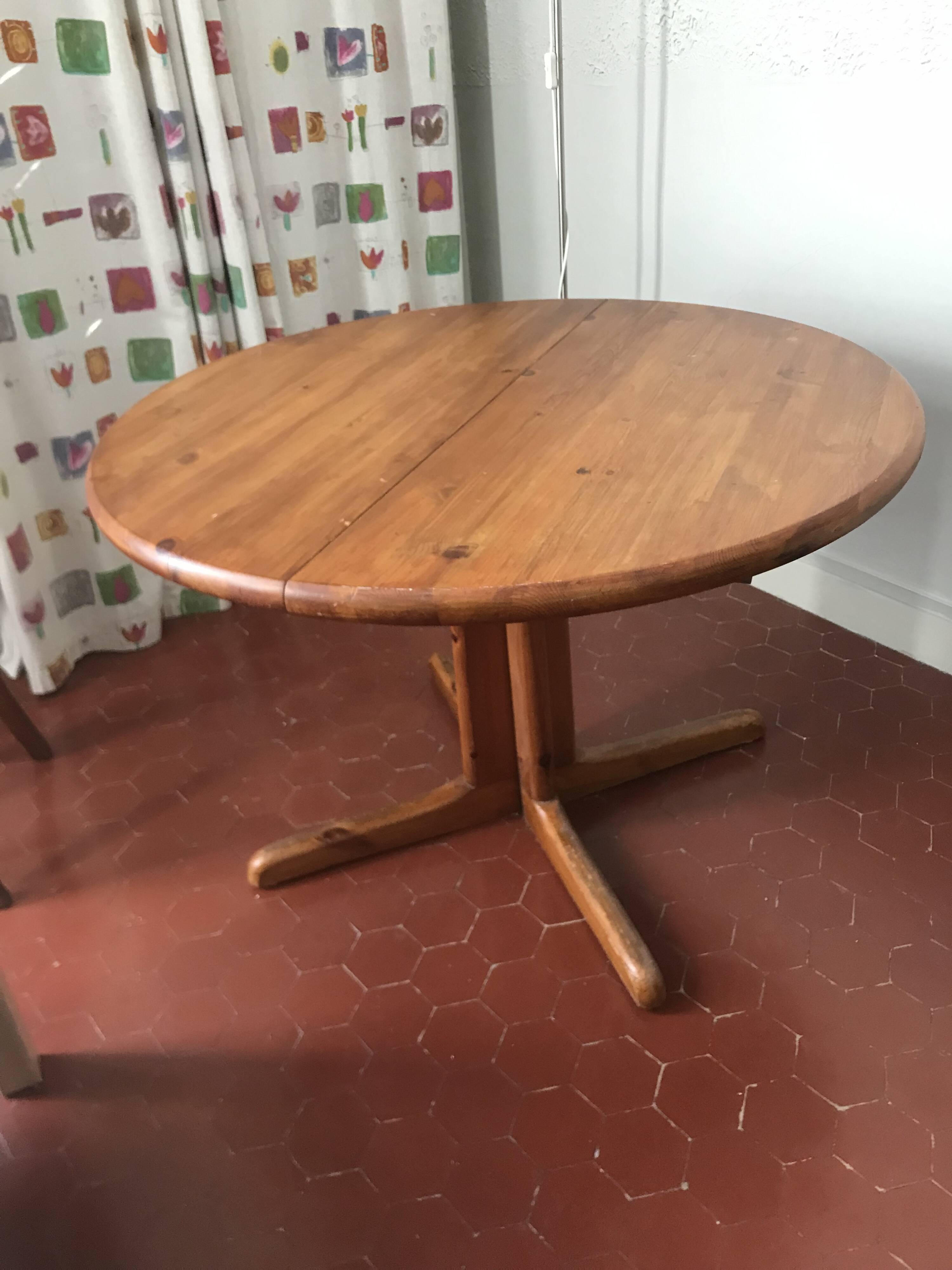 Vintage round table