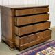 Commode Louis Philippe fin XIXème en noyer et sapin