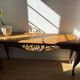 Console en bois de style provençal