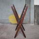 Cees Braakman vintage magazine rack, folding wooden magazine rack.
