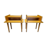 Vintage bedsides pair 1960