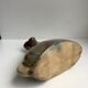 Soliflore en grès artisanal signé années 70