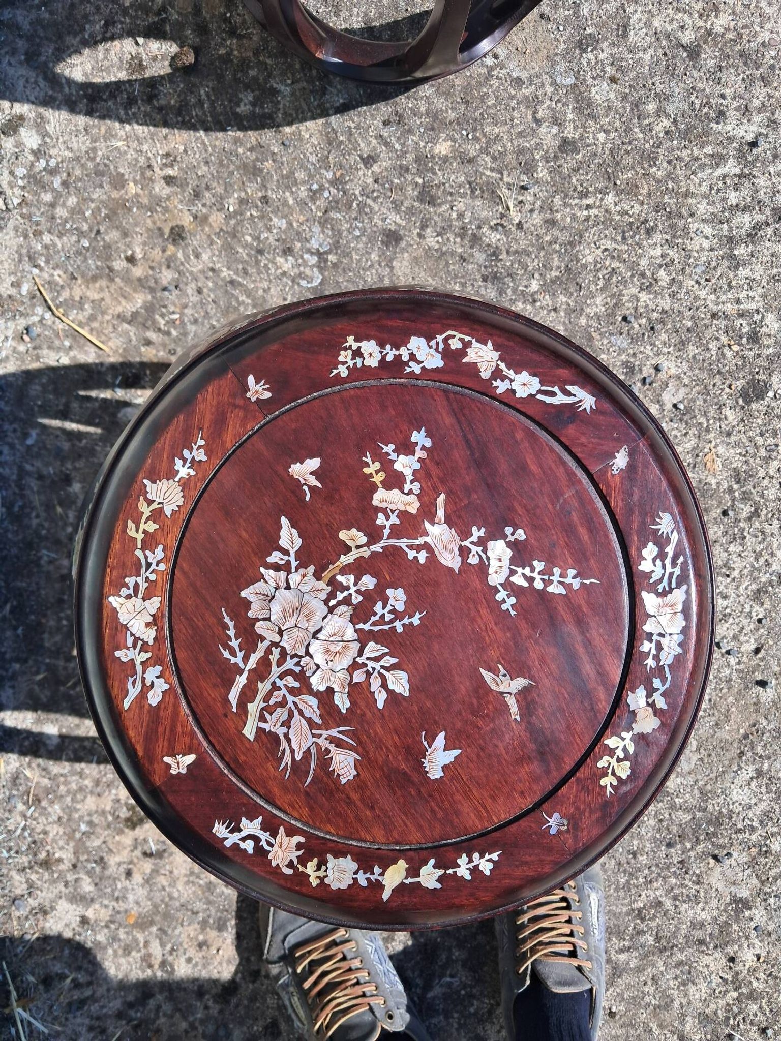 Paire de tabourets chinois