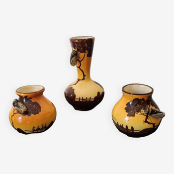 Massier vase trio