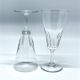 Cinq flûtes à champagne Baccarat