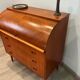 Rare Scandinavian curved secretary from Sweden.