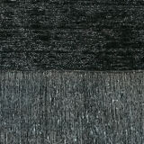 Hand-knotted persian antique 1970s 292 cm x 466 cm black wool carpet