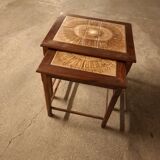 Scandinavian nesting tables
