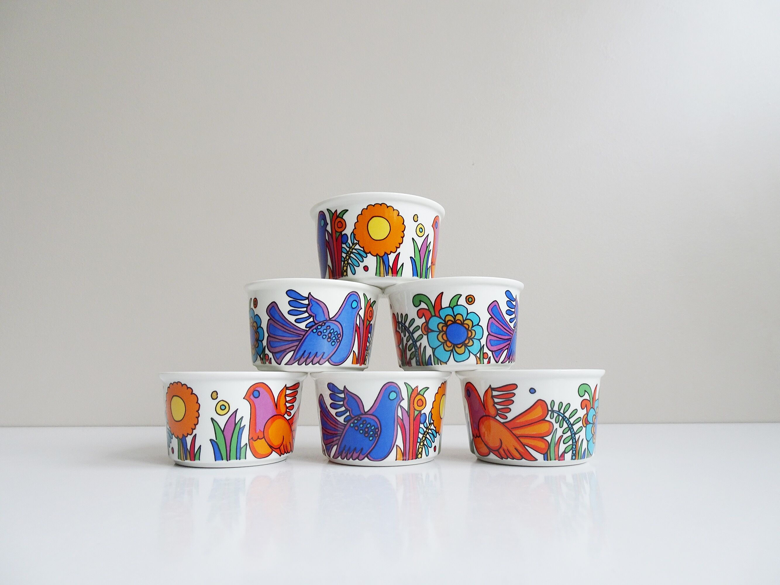 Lot de 6 ramequins Villeroy et Boch Acapulco