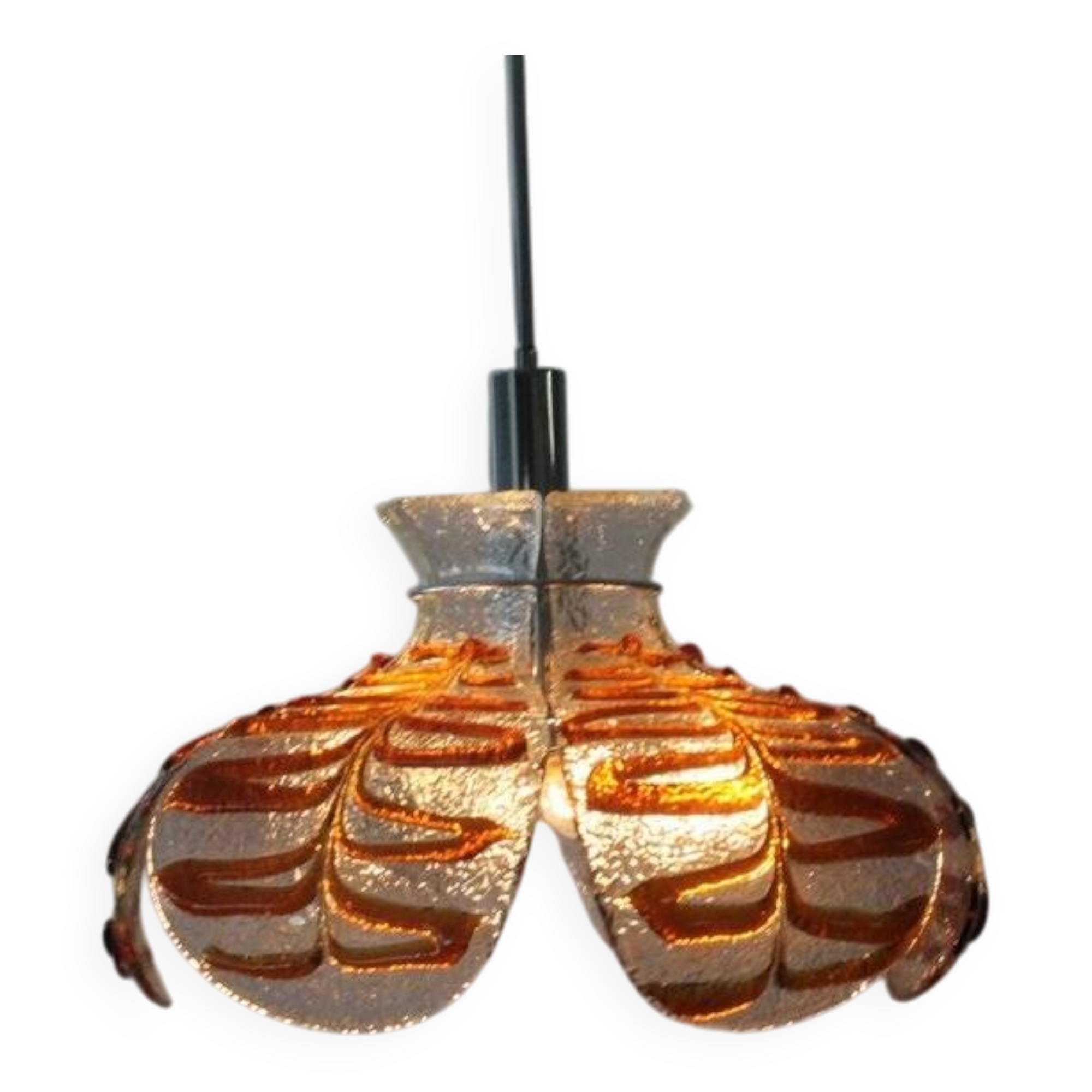 Vintage pendant light from Kalmar Franken KG, 1970s