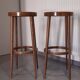 Suite of 2 baumann stools from 1950
