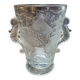 Art Deco crystal vase fish and hypocampes