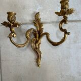 Bronze wall lamp