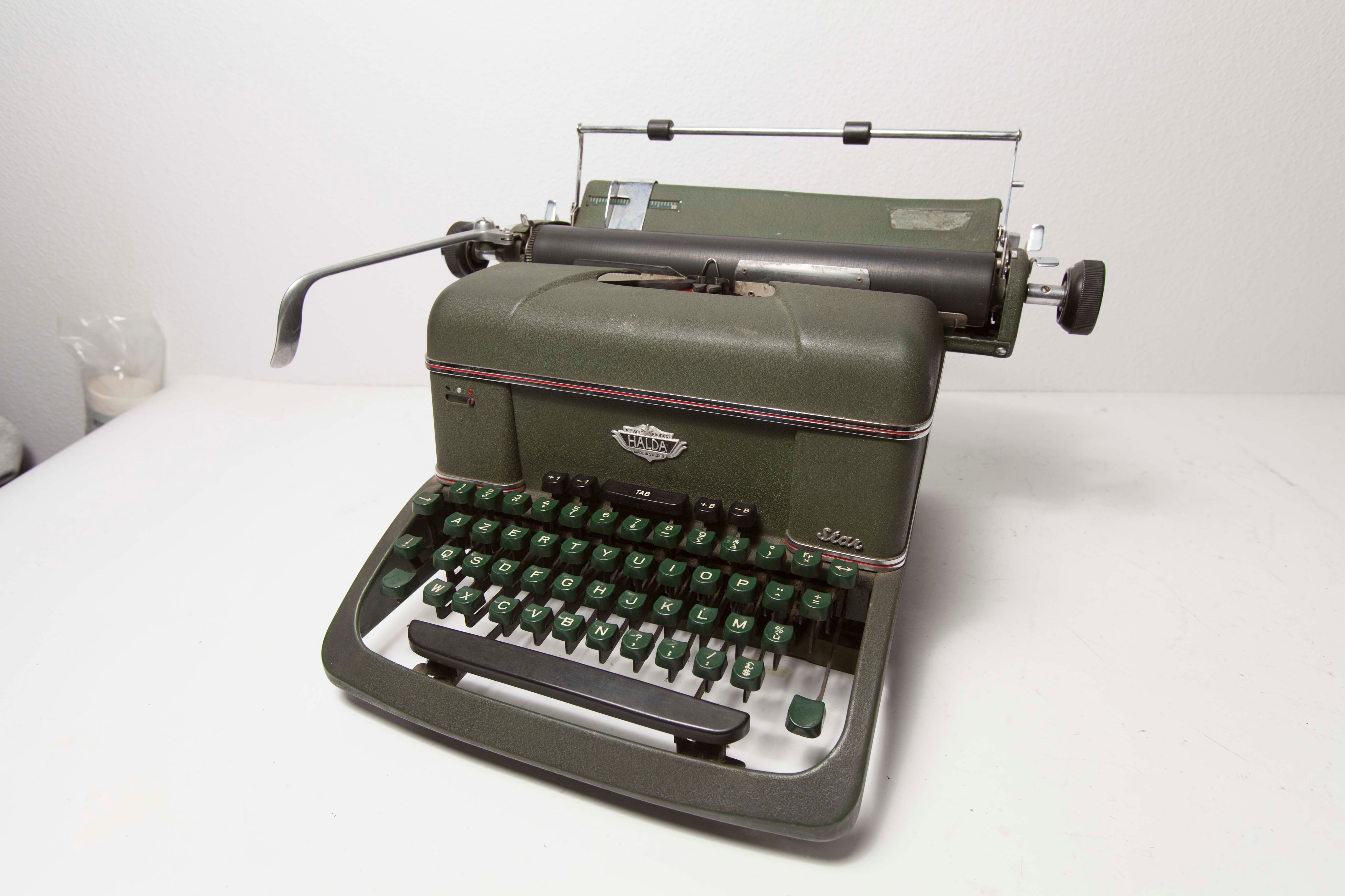 Typewriter halda  star 1955