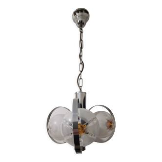 Mazzega Murano Lustre 3 globes