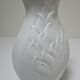 Porcelain vase biscuit Manfred Frey for AK Kaiser vegetable decoration
