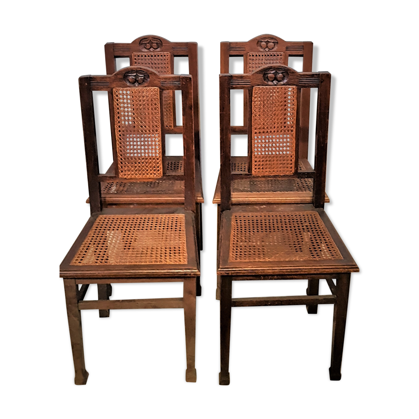 4 old chairs year 50