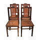 4 old chairs year 50