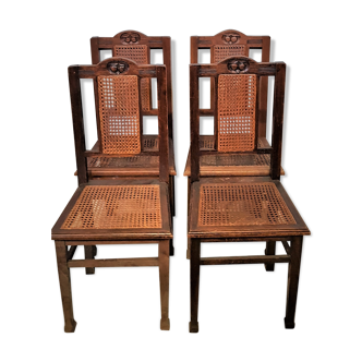 4 old chairs year 50