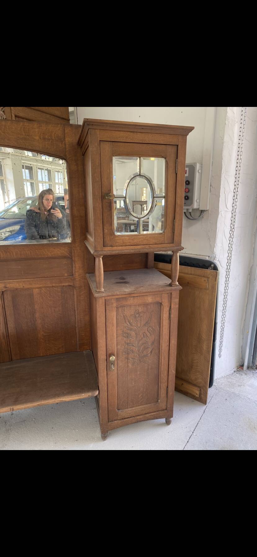 Armoire art deco /meuble d’entrée