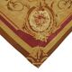 Handmade European Vintage Aubusson Kilim 260 cm x 360 cm