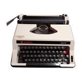 Machine à écrire portable olympiette spécial vintage