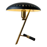Vintage mid century Decora Z Lamp by Louis Kalff for Philips, Belgium, 1950