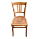 Luterma bistro chair in embossed beech, "shell" pattern.