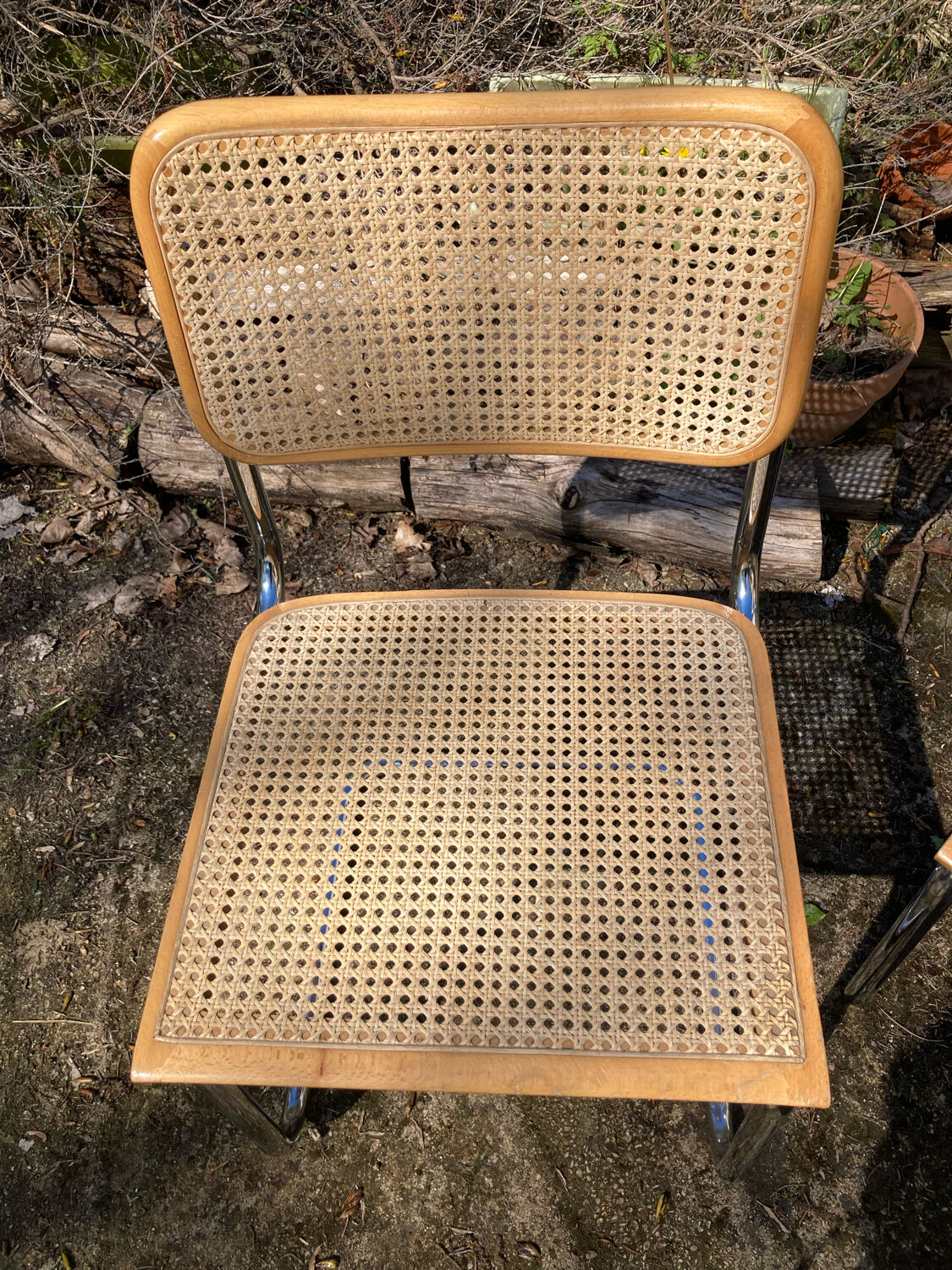 Pair of vintage Marcel Breuer chairs