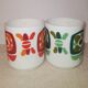 Two vintage mugs 70 years