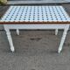 Table cuisine en carrelage