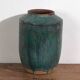 Antique turquoise green vase (circa 1820) #34