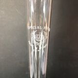 Oil lamp tinted glass and tin