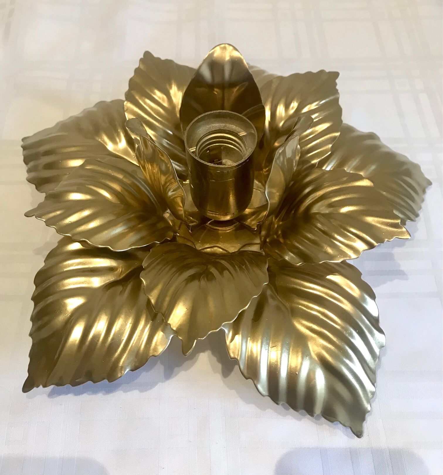 Pair of flower sconces