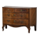 18ème siècle, commode danoise baroque serpentine antique en noyer