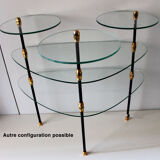 Summer-display, glass, brass, aluminum, 1950/60